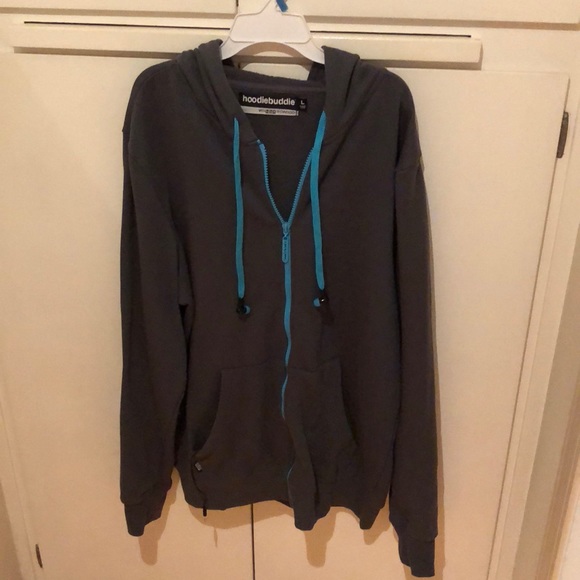 Hoodie with built in earphones - Picture 1 of 5